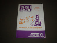 1991 MARCH 30 CASHBOX MAGAZINE - 33RD ANNUAL NARM CONVENTION COVER - SP 3559