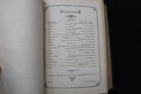 1876-1907 PARK COLLEGE RECORD WEEKLY RECORD HARDCOVER BOOKS - 6 VOLUMES -KD 9575