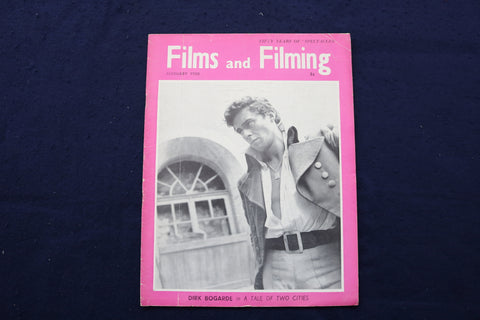 1958 FEBRUARY FILMS AND FILMING MAGAZINE - DIRK BOGARDE COVER - E 17946
