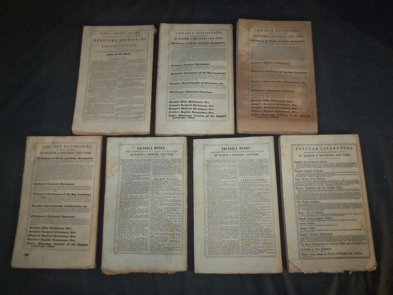 1842-1843 ALISON'S HISTORY OF EUROPE MAGAZINE - LOT OF 14 ISSUES - WR 450P