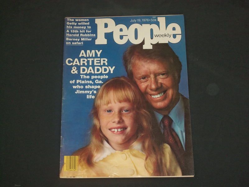 1976 JULY 19 PEOPLE MAGAZINE - JIMMY & AMY CARTER - B 4820