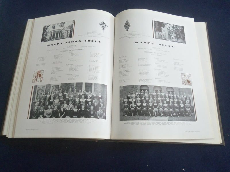 1936 THE ILLIO UNIVERSITY OF ILLINOIS YEARBOOK - URBANA-CHAMPAIGN, IL - YB 2769