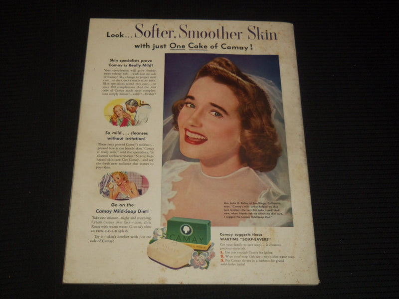 1944 APRIL MODERN SCREEN MAGAZINE - SHIRLEY TEMPLE COVER - E 14316
