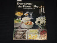 1982 ENTERTAINING THE FINNISH WAY HARDCOVER BOOK BY RING - KD 7776