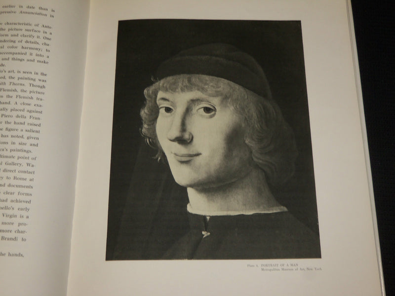 1955 ANTONELLO DA MESSINA HARDCOVER BOOK - GREAT PLATES - R 715R