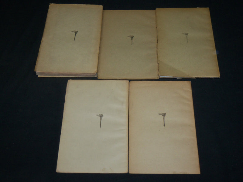 1912-1917 SMITHSONIAN PROCEEDINGS PUBLICATIONS LOT OF 5 ISSUES - KD 1049