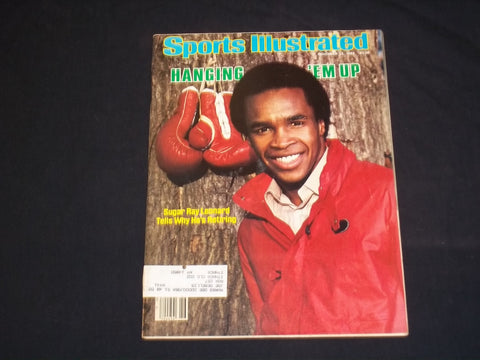 1982 NOVEMBER 15 SPORTS ILLUSTRATED MAGAZINE - SUGAR RAY LEONARD COVER - SP 9100