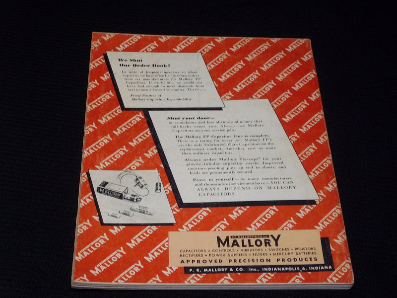 1954 OCTOBER RADIO & TELEVISION NEWS MAGAZINE VERY NICE FRONT COVER - E 88