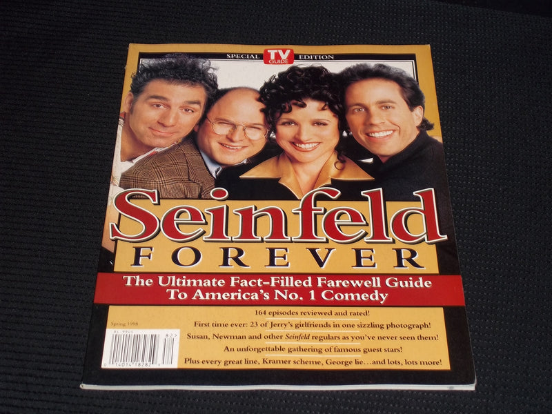 TV GUIDE SPECIAL MAGAZINE - SEINFELD FOREVER FRONT COVER - E 16042