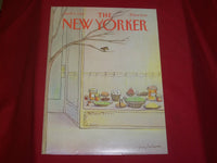 1984 APRIL 9 NEW YORKER MAGAZINE FRONT COVER ONLY - GREAT ART FOR FRAMING