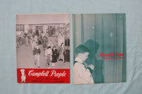 1951-1960 CAMPBELL PEOPLE MAGAZINE - LOT OF 14 - CAMDEN , NJ - O 3763