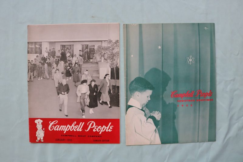 1951-1960 CAMPBELL PEOPLE MAGAZINE - LOT OF 14 - CAMDEN , NJ - O 3763