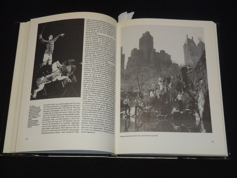 1987 NEDERLANDS DANS THEATRE COOS VERSTEEG HARDCOVER BOOK - DUTCH - KD 5981Q