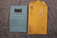 1968 MAY THE BOOKSHELF NEWSLETTER & ENVELOPE - VOL 1, NO 2 - SOFTCOVER - K 3228