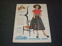 1952 FEBRUARY MADEMOISELLE MAGAZINE - VALENTINE'S - SP 6770