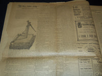 1896 MAY 6 MORNING TELEGRAPH NEWSPAPER - 250TH ANNIVERSARY - NP 2152F
