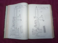 1916 JAN-DEC THE BUILDER U. K. MAGAZINE BOUND VOLUMES - 2 VOLS - FOLD OUTS- C 38