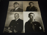 1940'S NAVY V-12 TRAINING UNIT ST. AMBROSE COLLEGE PHOTO LOT OF 34 - 11x14 - #30
