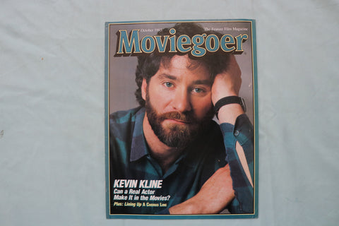 1985 OCTOBER MOVIEGOER MAGAZINE - KEVIN KLINE COVER - E 19836