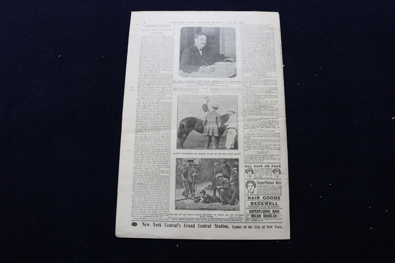 1906 MAY 13 NEW-YORK TRIBUNE PHOTO SECTION - SAN FRANCISCO EARTHQUAKE - NP 8884