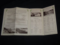 1930'S BERMUDA ROYAL MAIL STEAM COMPANY FOLD-OUT GUIDE BOOK - J 8676