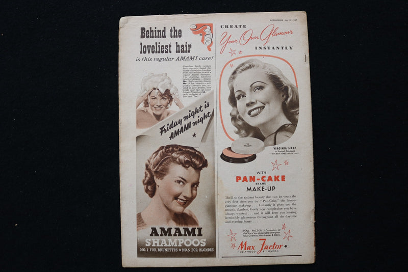 1947 JULY 19 PICTUREGOER MAGAZINE - ANNA NEAGLE COVER - E 26006