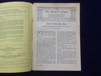 1928 JUNE THE READER'S DIGEST SOFTCOVER BOOK - NUMBER 74 - J 8435