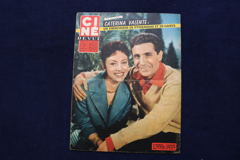 1957 JUNE 28 CINE REVUE MAGAZINE - VIRGINIA MAYO COVER - E 22008