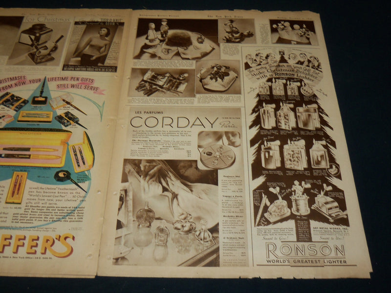 1937 DECEMBER 5 NEW YORK TIMES ROTO PICTURE SECTION - JOSEF HOFMANN - NT 9389
