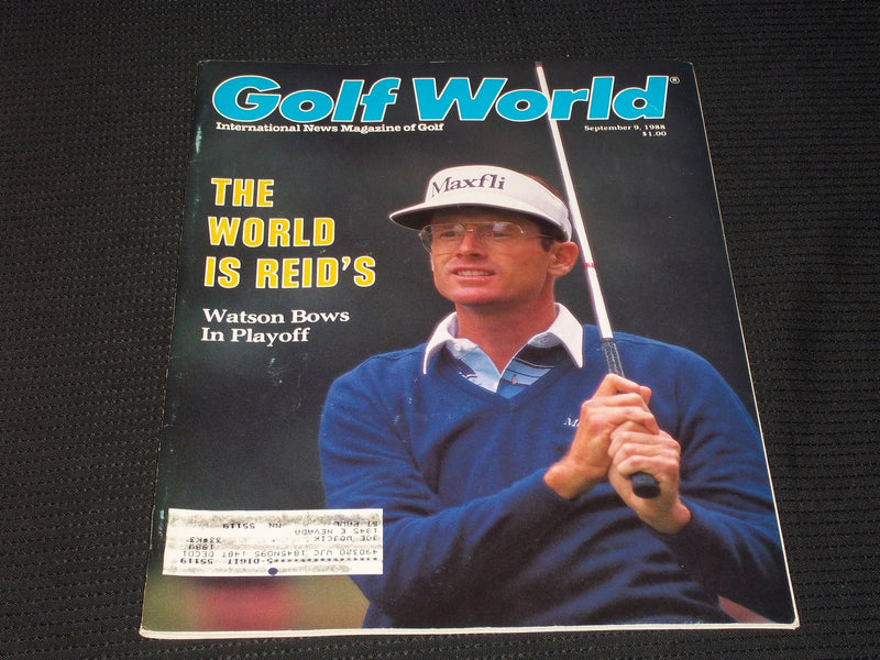 1988 SEPTEMBER 9 GOLF WORLD MAGAZINE - KEN GREEN FRONT COVER - E 6204