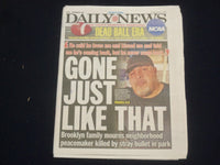 2020 AUGUST 11 NEW YORK DAILY NEWS NEWSPAPER - CHRISTOPHER ROSS SLAIN
