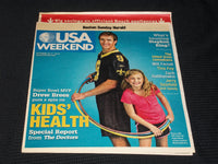 2010 OCTOBER 29 BOSTON SUNDAY HERALD USA MAGAZINE - DREW BREES - E 4945