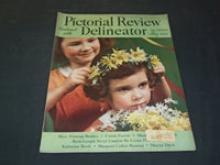 1937 MAY PICTORIAL REVIEW COMBINED WITH DELINEATOR MAGAZINE- NICE COVER -SP 6944