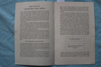 1929 CARNEGIE MUSEUM - INVERTEBRATE ZOOLOGY LEAFLET - SOFTCOVER - K 2506