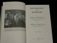 1948 PHYSIOLOGY OF EXERCISE HARDCOVER BOOK BY MOREHOUSE & MILLER - KD 2765W