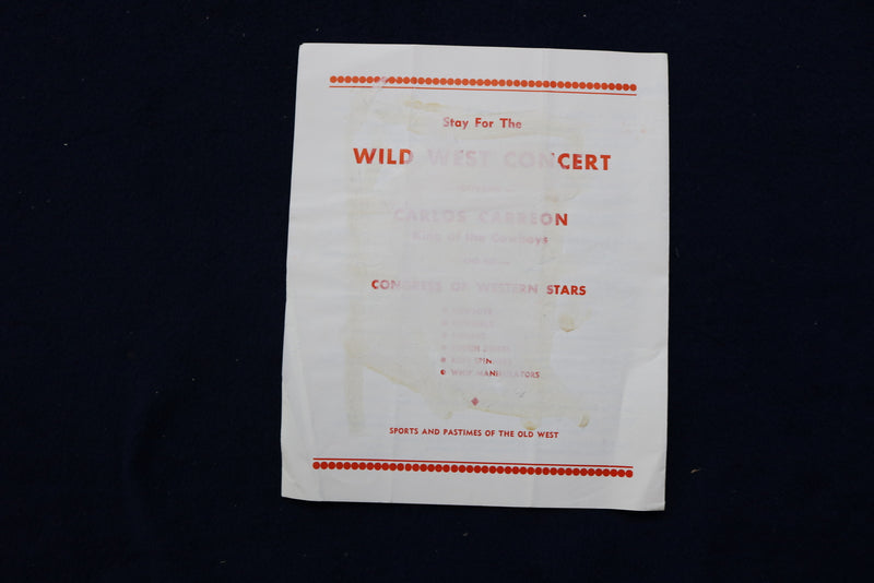 1956-1961 MILLS BRO 3-RING CIRCUS TOUR SOFTCOVER PROGRAMS - LOT OF 5 - K 610
