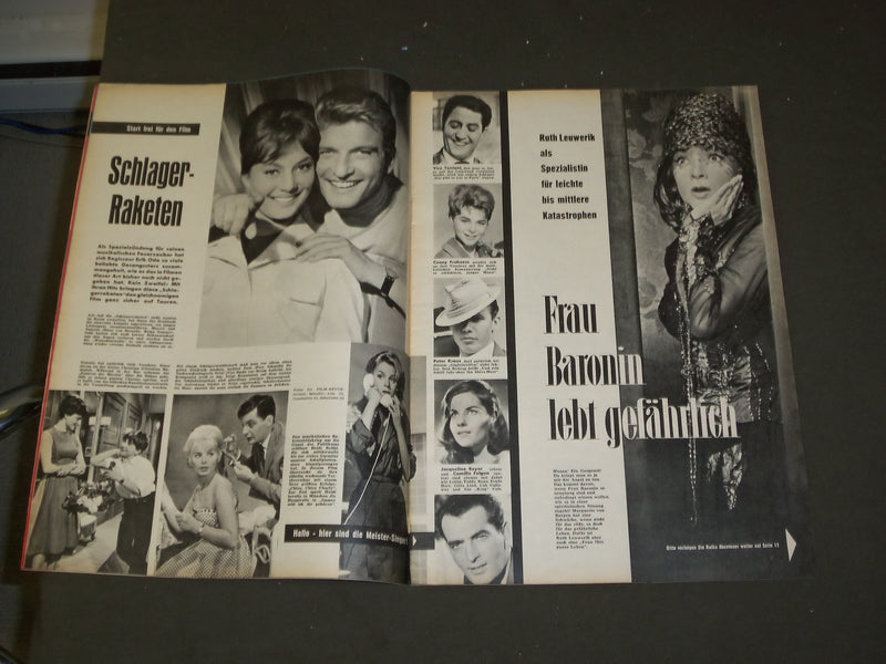 1960 SEP FILM REVIEW (GERMAN) MAGAZINE - NICE PHOTOS, ARTICLES & ADS - B 4003