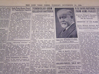 1933 NOVEMBER 14 NEW YORK TIMES - DR. MAHER-TUBERCULOSIS - NT 4164