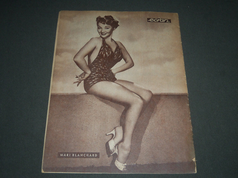 1955 AUGUST 16 ECRAN MAGAZINE - JUDY GARLAND FRONT COVER - SP 5799