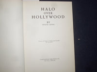 1963 HALO OVER HOLLYWOOD HARDCOVER BOOK BY GEORGE JESSEL - SIGNED - KD 9139