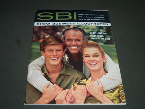 1961 NOVEMBER 28 SBI SHOW BUSINESS ILLUSTRATED MAGAZINE - FONDA FAMILY - ST 4968