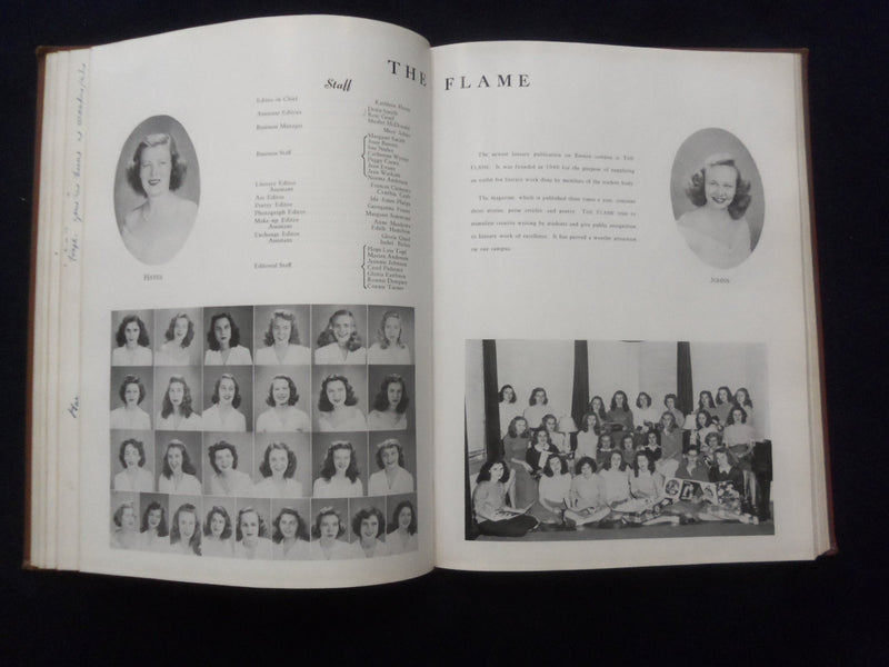 1947 BRENAU BUBBLES BRENAU COLLEGE YEARBOOK - GAINESVILLE, GEORGIA - YB 3067