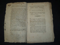 1793 RELATION DU VOYAGE DES CENT TRENTE - DEUX NANTAIS BOOK - FRENCH - J 5338