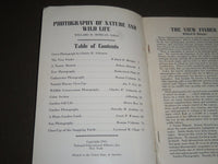 1945 PHOTOGRAPHY OF NATURE AND WILD LIFE EDITED BY WILLARD D. MORGAN - J 2313