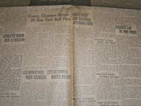 1931 JULY 12 SAN ANTONIO SUNDAY LIGHT SPORT SECTION - NURMI IN OLYMPIC - NP 972J