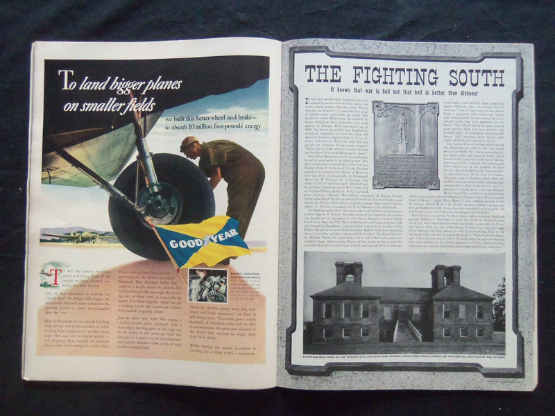 1942 JULY 6 LIFE MAGAZINE - AMERICAN FLAG - L 294