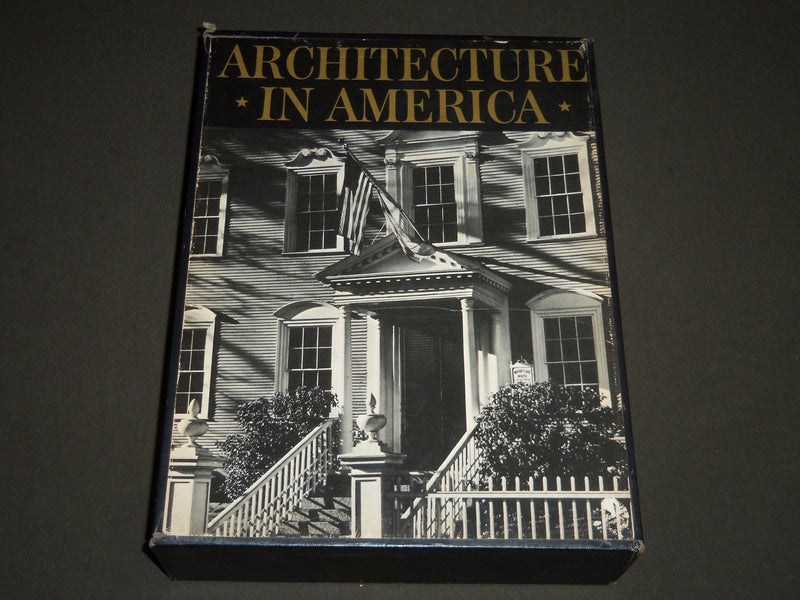 1976 ARCHITECTURE IN AMERICA BY G. E. KIDDER SMITH BOXED SET OF 2 VOLS - I 1213
