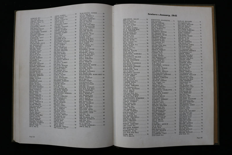 1944 THE AITCHPE HYDE PARK HIGH SCHOOL YEARBOOK - CHICAGO, ILLINOIS - YB 3504
