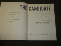 1952 THE CANDIDATE - JAMES DURANTE BOOK - PHOTOGRAPHIC INTERVIEW - J 3790