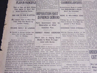 1920 MARCH 6 NEW YORK TIMES - REPARATION FIRST IS FRENCH DEMAND - NT 6770